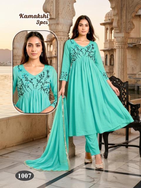 Desi kudi kamakshi 3pcs wholesale rate kurtis online